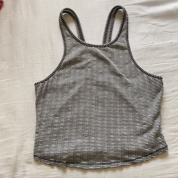 WE THE FREE Striped Ribbed Tank Size Large - Picture 3 of 15